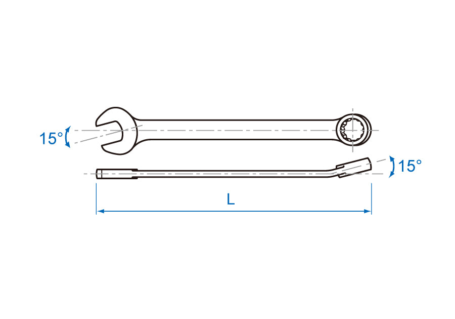 Llave Combinada 22 mm King Tony