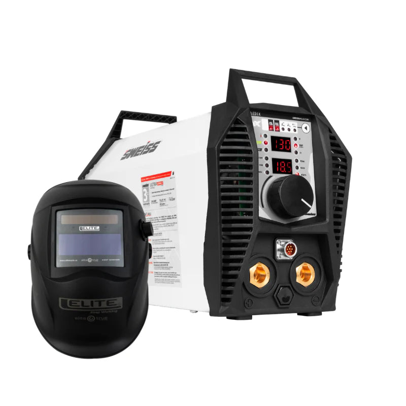 Kit de Soldadura Inversor Skymax 2040 NX 200 AMP 110/220V + Rotomartillo Inalámbrico + Careta Electrónica 669 Sweiss | Genérico