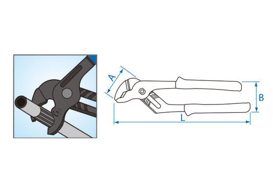 Alicate Pico Loro 10" King Tony