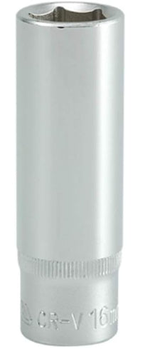 Socket Largo 1/2" x 16 mm 6 Puntas Yato