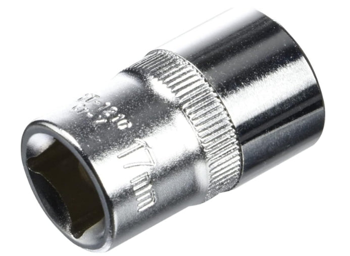 Socket Corto 1/2" x 17 mm 6 Puntas Yato
