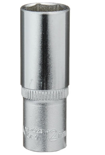 Socket Largo 1/4" x 12 mm 6 Puntas Yato