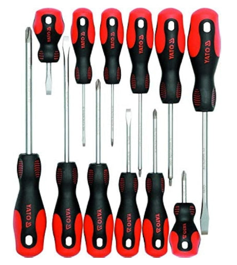 Juego de Destornilladores 12 Piezas Yato