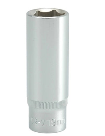 Socket Largo 1/2" x 19 mm 6 Puntas Yato