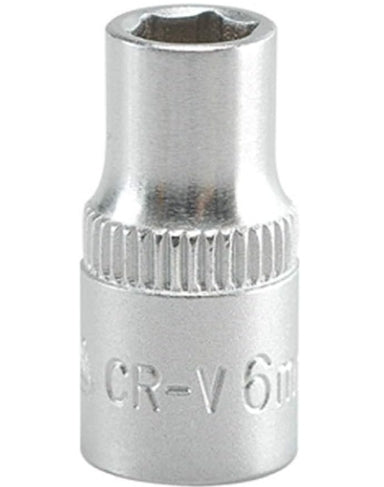 Socket Corto 1/4" x 6 mm 6 Puntas Yato