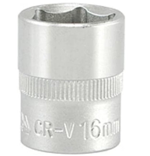 Socket Corto 3/8" x 16 mm 6 Puntas Yato