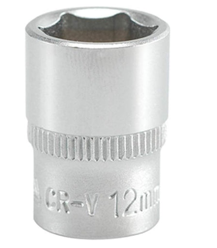 Socket Corto 1/4" x 12 mm 6 Puntas Yato