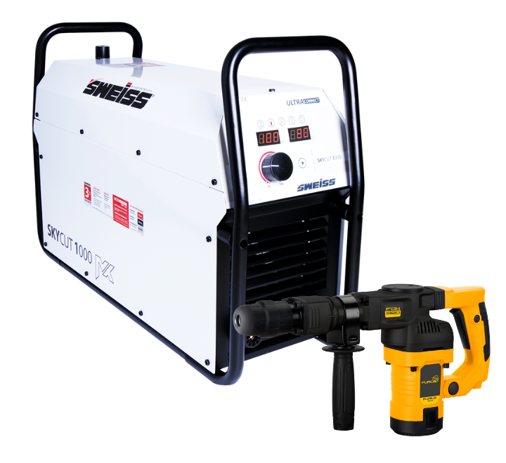 Cortador de Plasma Sweiss Skycut 1000 Ultraconnect 220V Monofásico/Trifásico