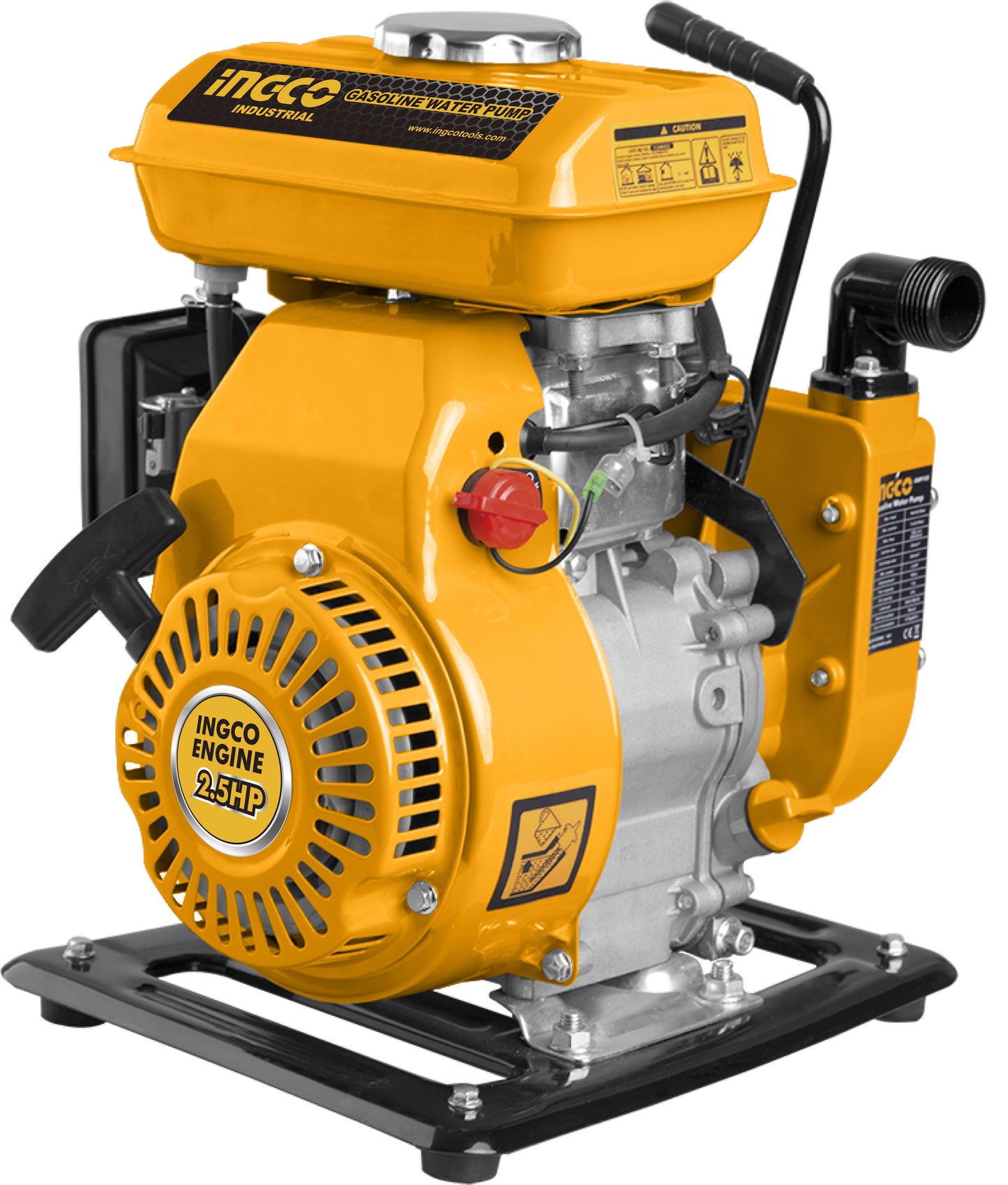 Bomba de Agua a Gasolina 2.5 HP de 1" 97 cc | Ingco - Equipos e insumos