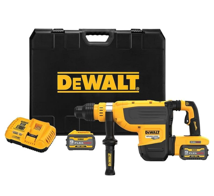 Rotomartillo Combinado SDS Max 1-1/8" 60 V sin Escobillas DeWalt
