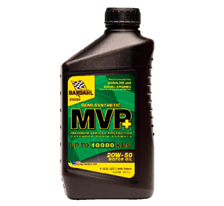 Aceite de Motor Semisintético SAE 20W-50 1 Qt API SP-RC Bardahl