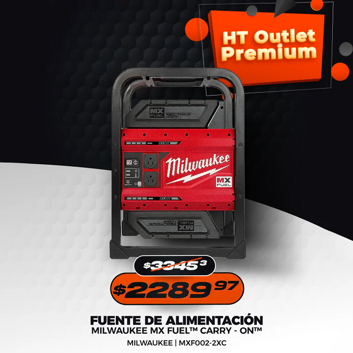 HT Oulet Premium - Fuente de Alimentación Milwaukee