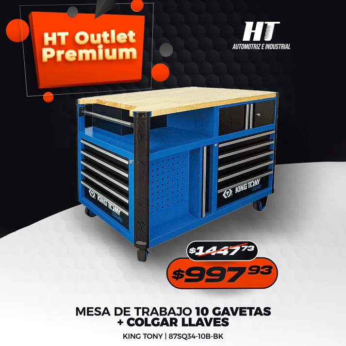HT Oulet Premium - Mesa de Trabajo King Tony