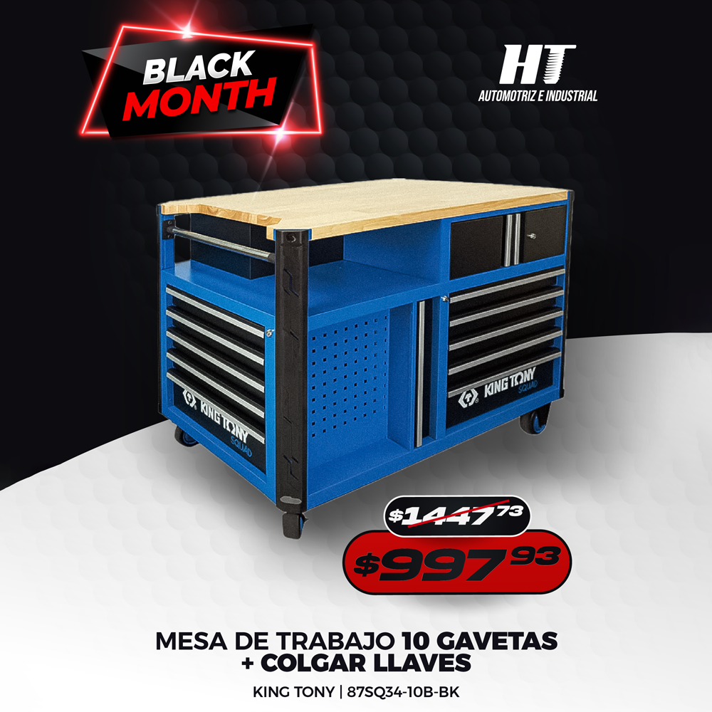 Black Month Mesa de Trabajo King Tony