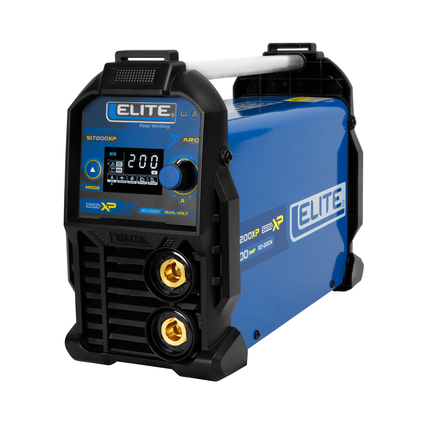 Máquina para Soldar Tipo Inversor ARC 200XP - 110/220V - 200 AMP | Elite