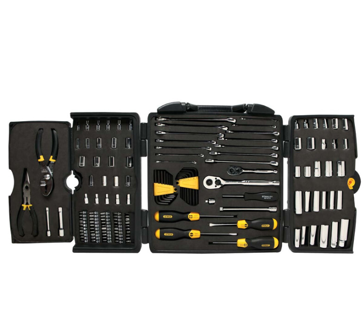 Juego de Herramientas Mecánicas Racing 150 Piezas Stanley