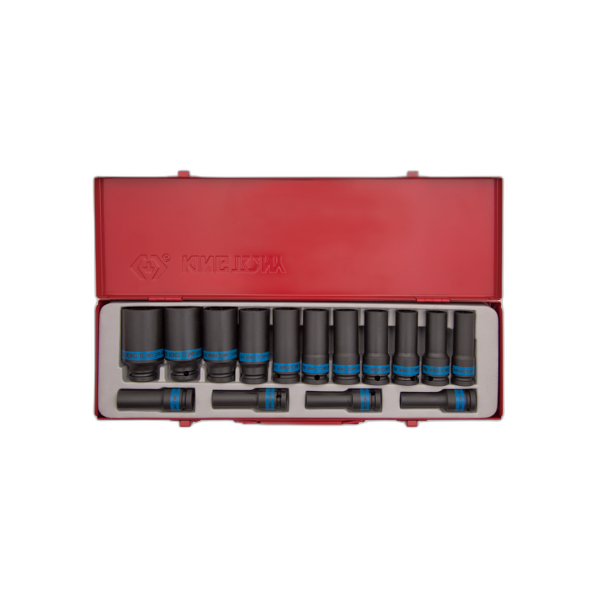 Juego de Socket Impacto Largo 1/2" 10-32 mm 15 Piezas | King Tony