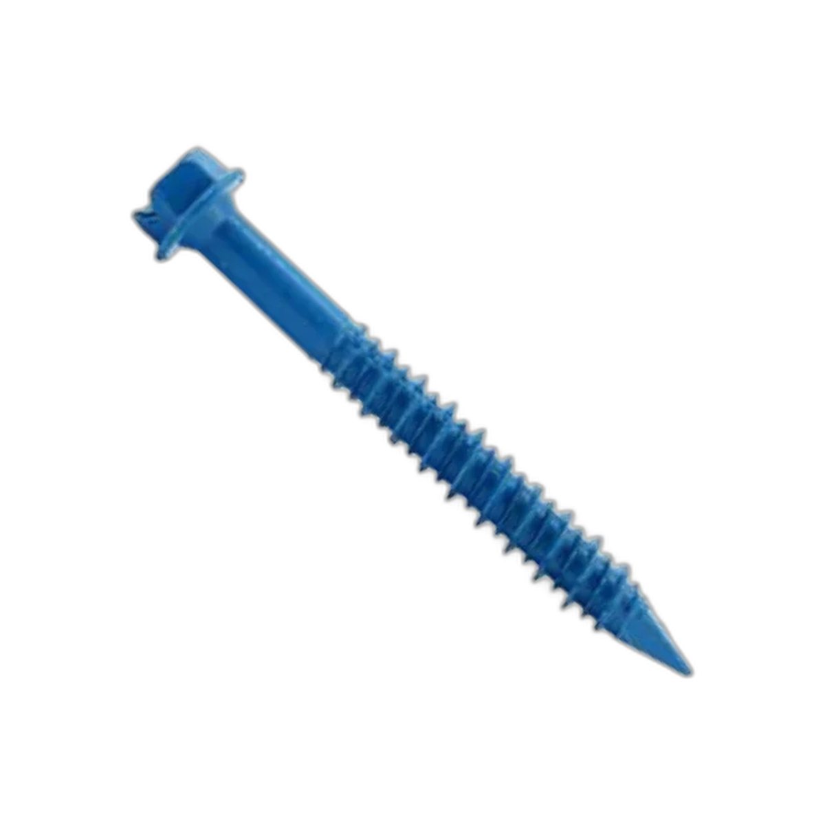 Tornillo Hexagonal para Concreto 1/4" x 4" Azul | HT Panamá