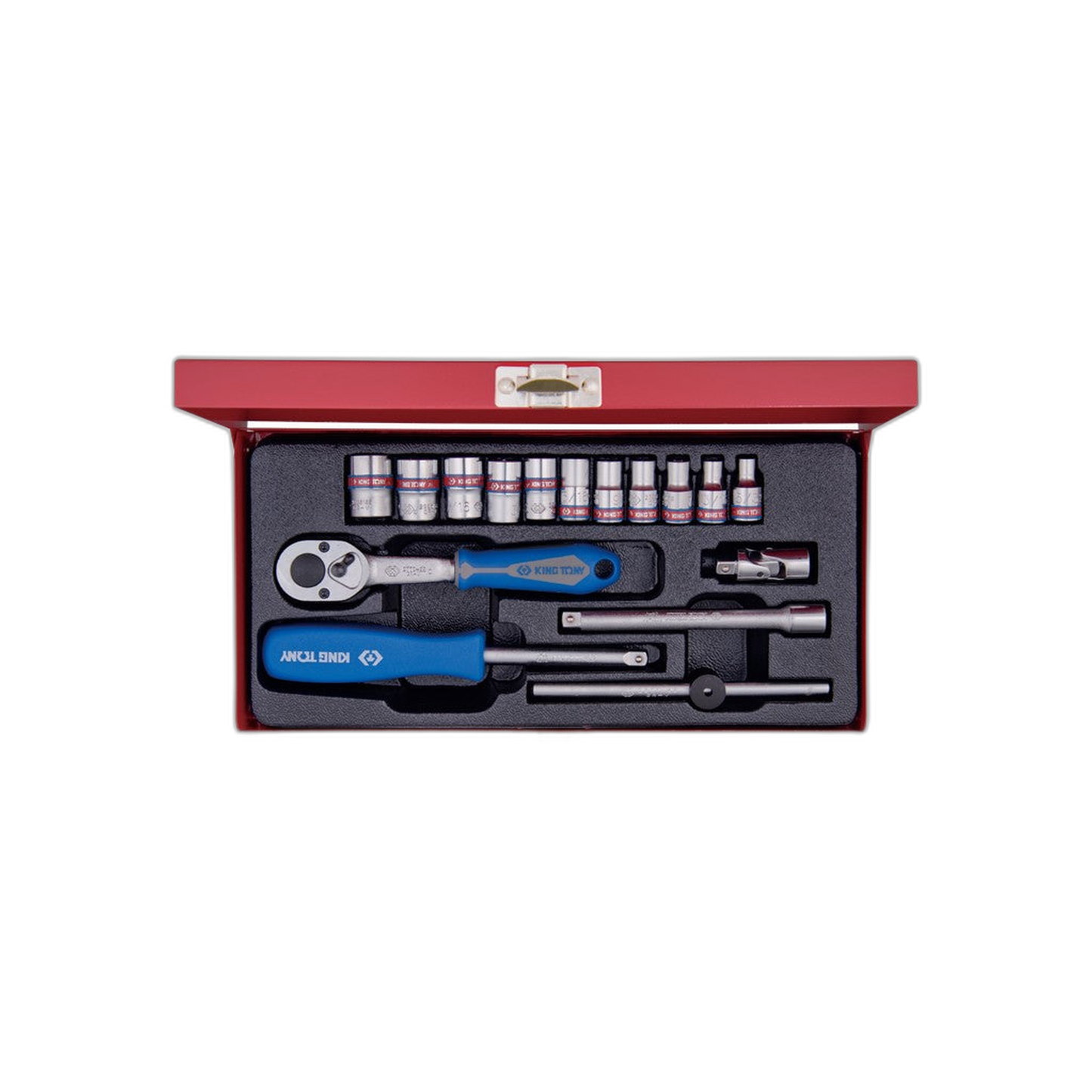 Juego de Socket 1/4" 5/32"-1/2" 6 Puntas 16 Piezas | King Tony
