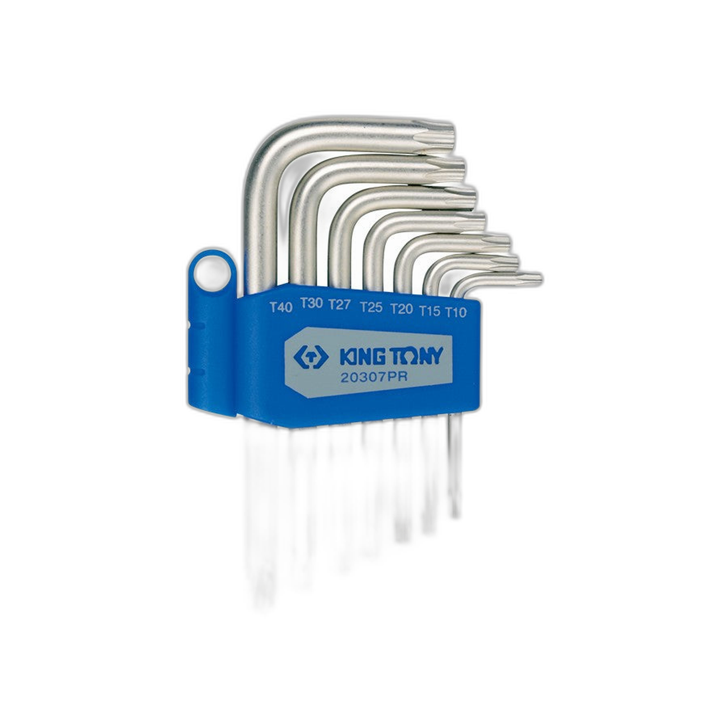 Juego de Llave L Torx 7 Piezas Estándar T10-T40 | King Tony