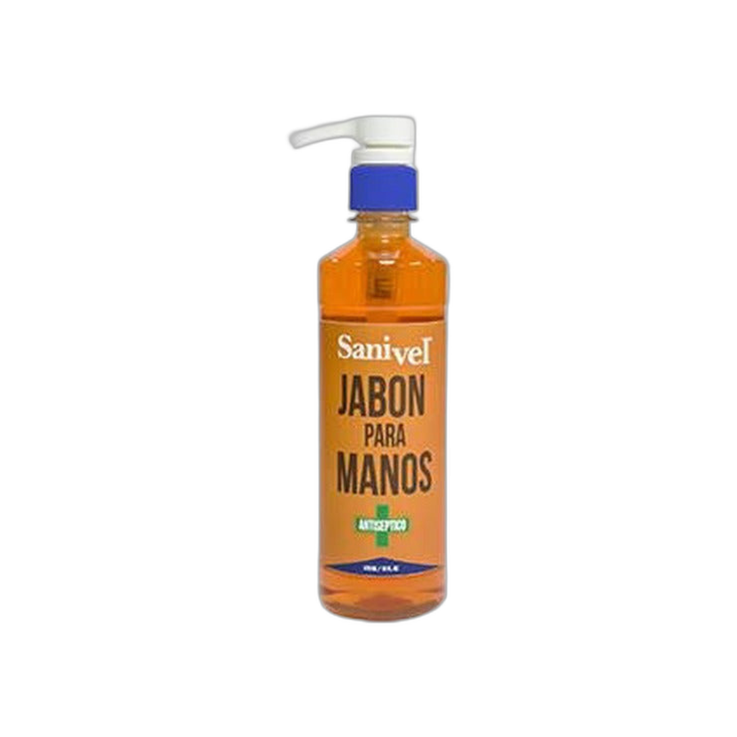 Jabón Líquido Sanivel Botella 475 ml 16 Oz con Bomba Dispensadora