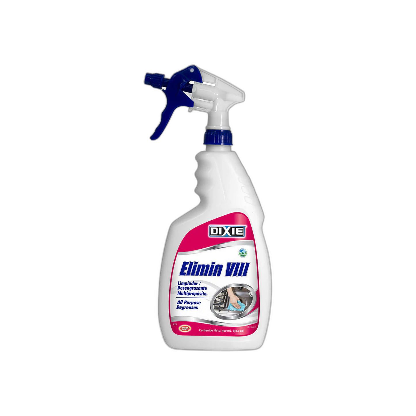 Desengrasante Limpiador para Todo Propósito Elimín VIII 33.8 Oz 1 Litro con Rociador