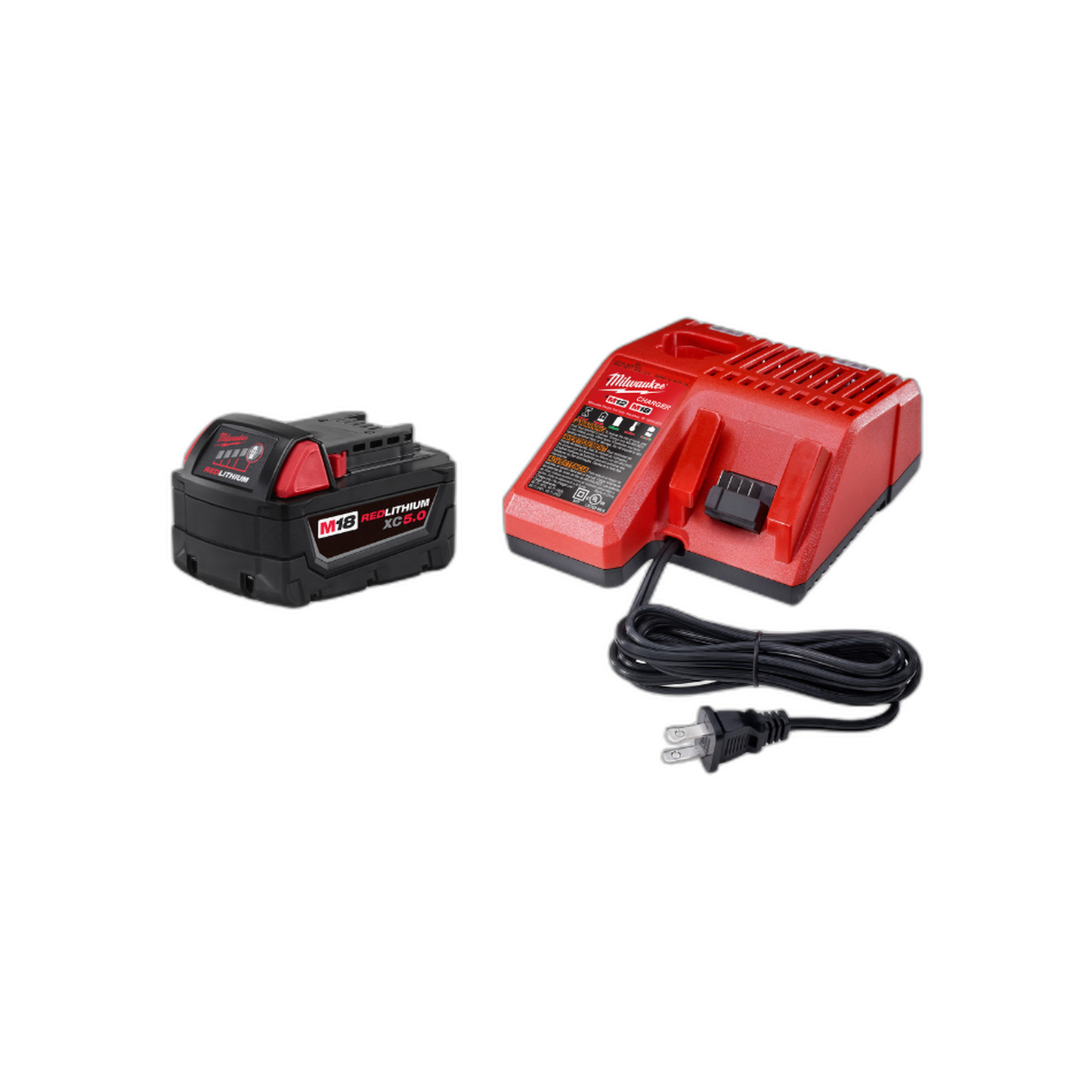 M18 Batería y Cargador 5.0 AMP | Milwaukee