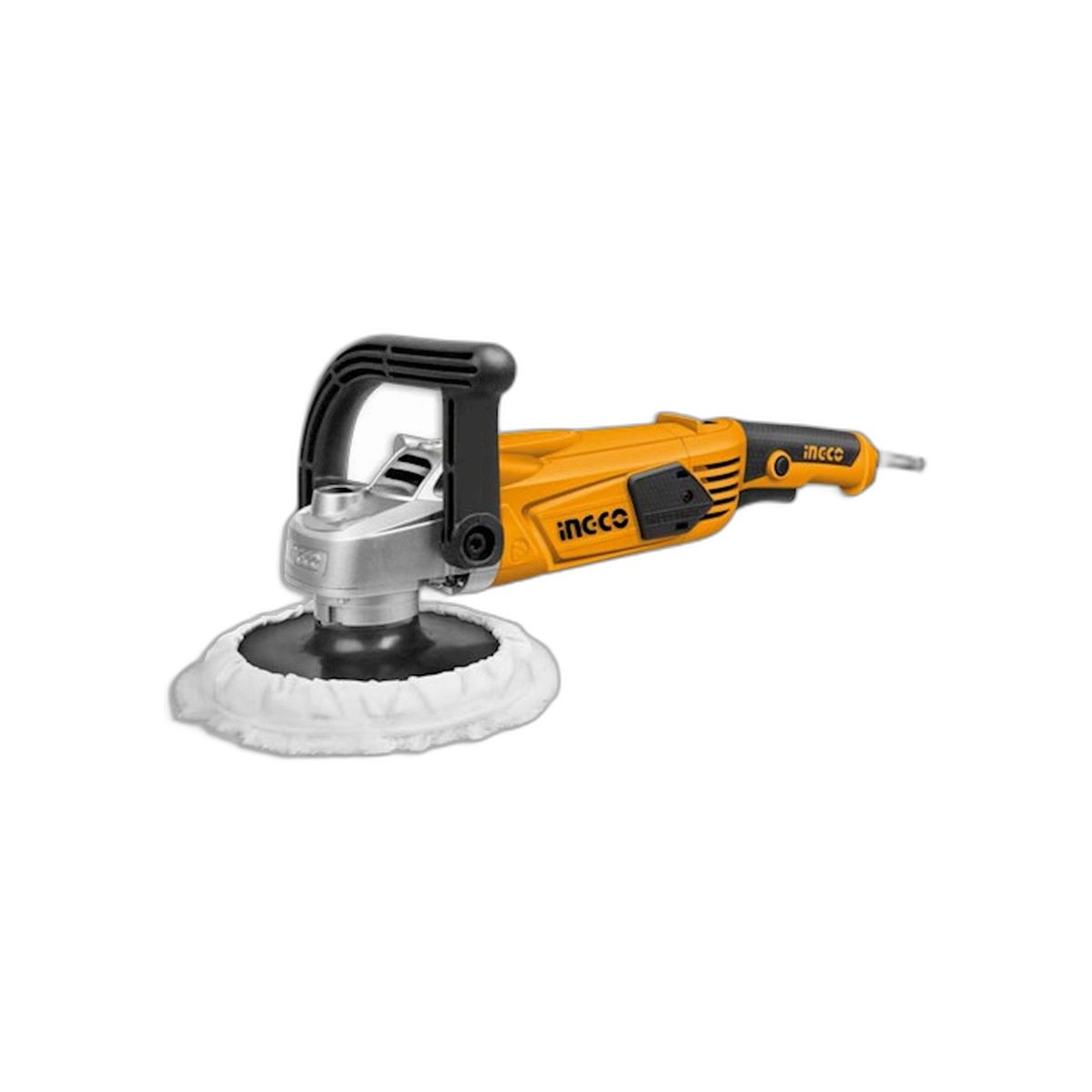 Pulidora Angular de 1400 W 110-120 V 60 Hz 12500 RPM Capacidad Máxima Disco 7" | Ingco