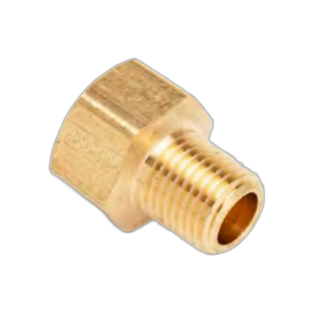 Conexion de Bronce SAE 45 Macho 1/4" Nptf Macho 1/4" | Continental
