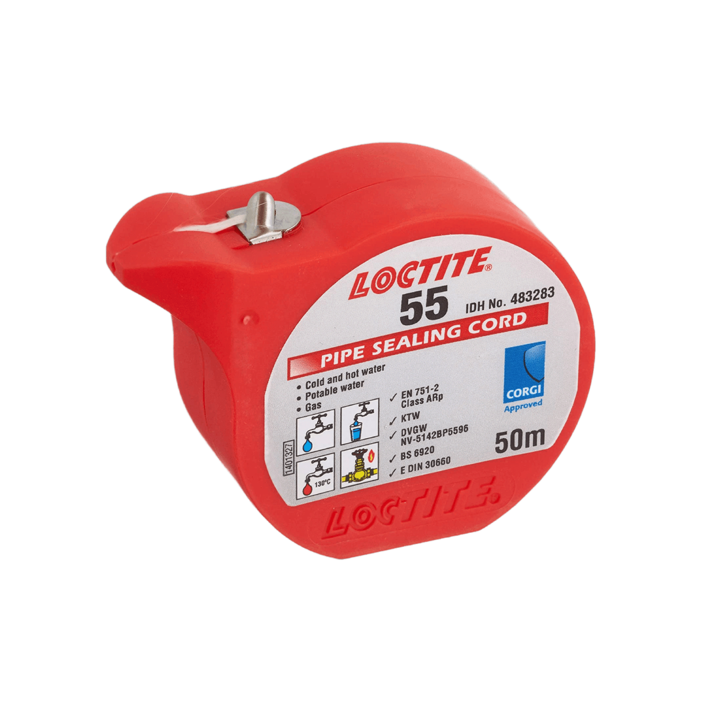 Hilo Para Sellado de Roscas Última Generación 50 Metros Loctite