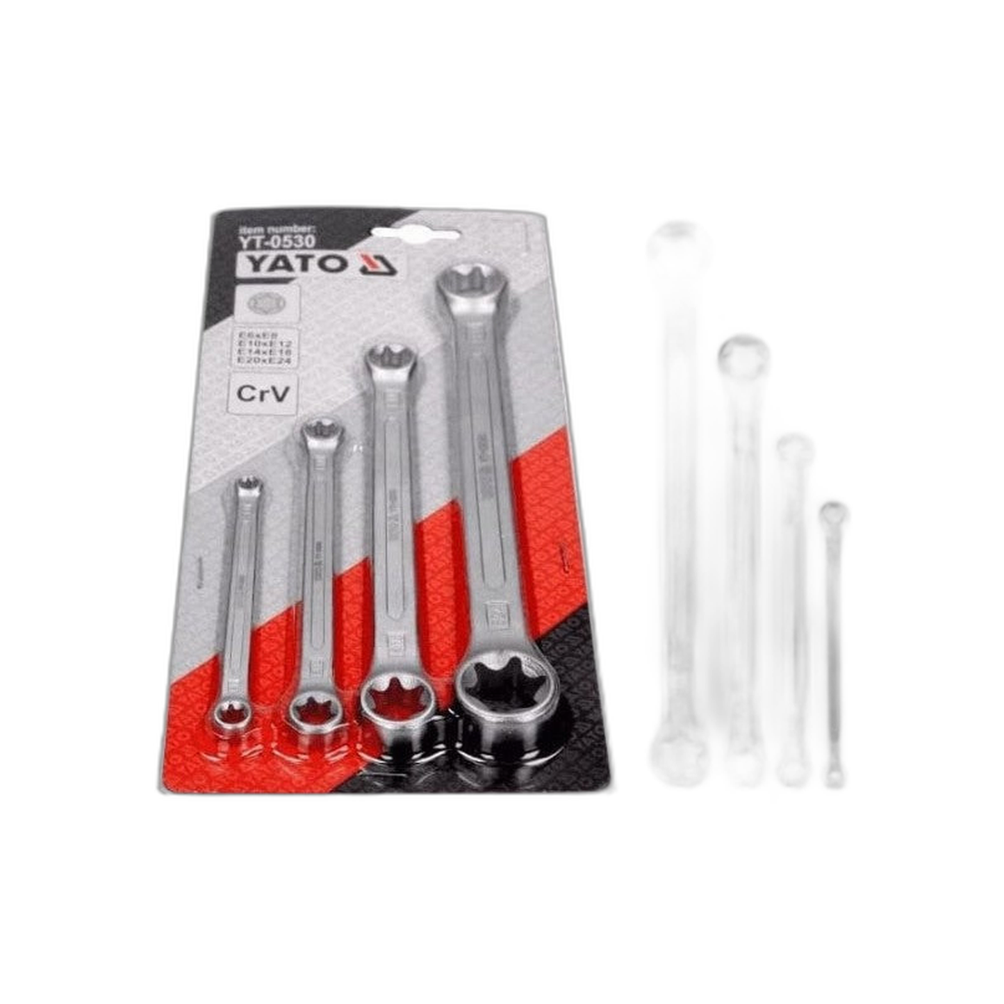 Juego de Llave Torx Hembra E6-E24 4 Piezas | Yato