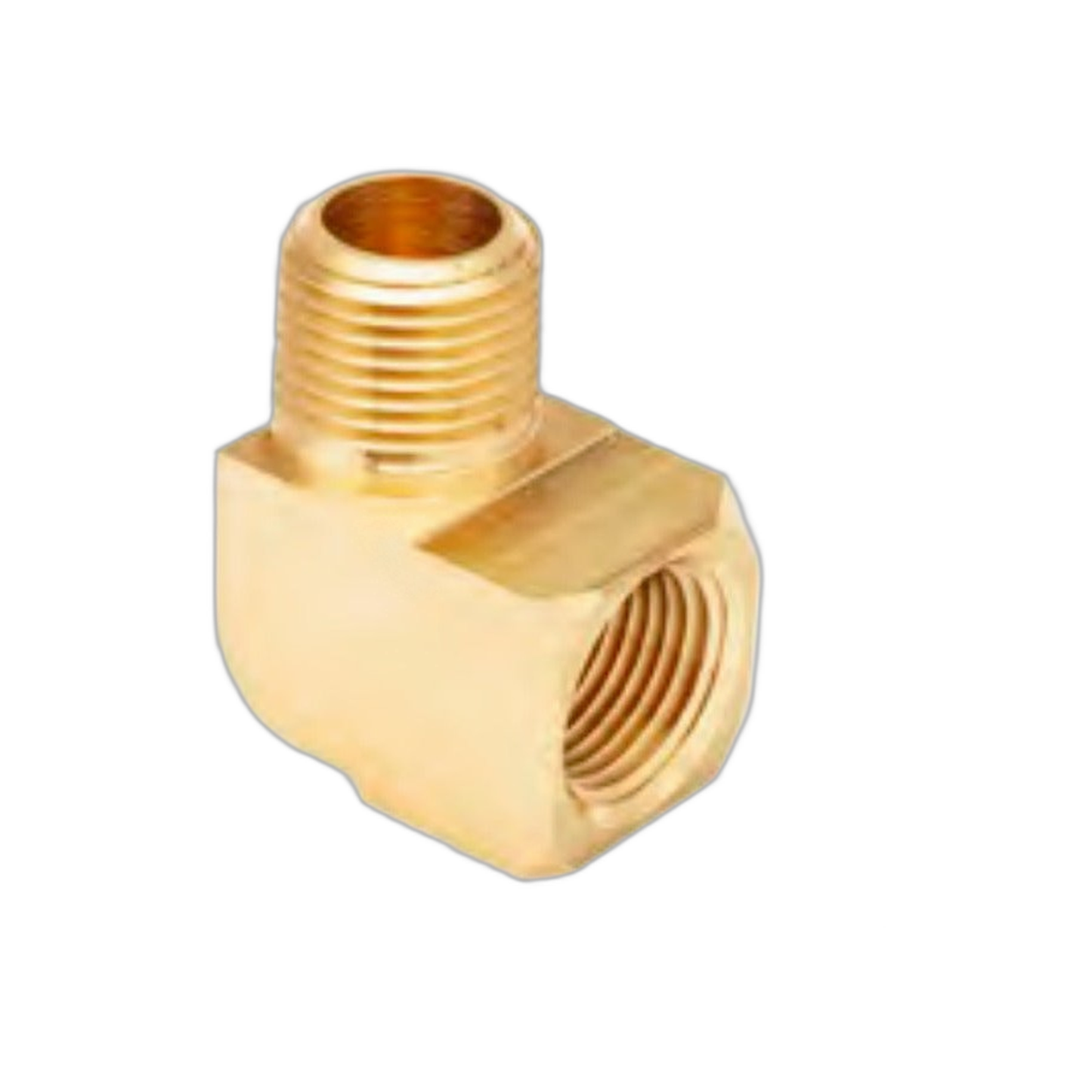 Conexion de Bronce Nptf Macho 3/4" Nptf Hembra 3/4" Codo de 90 | Continental