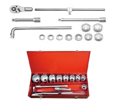 Imagen de Jgo Socket 1" 40-80M 6Pt 14Pz - HT automotriz e industrial