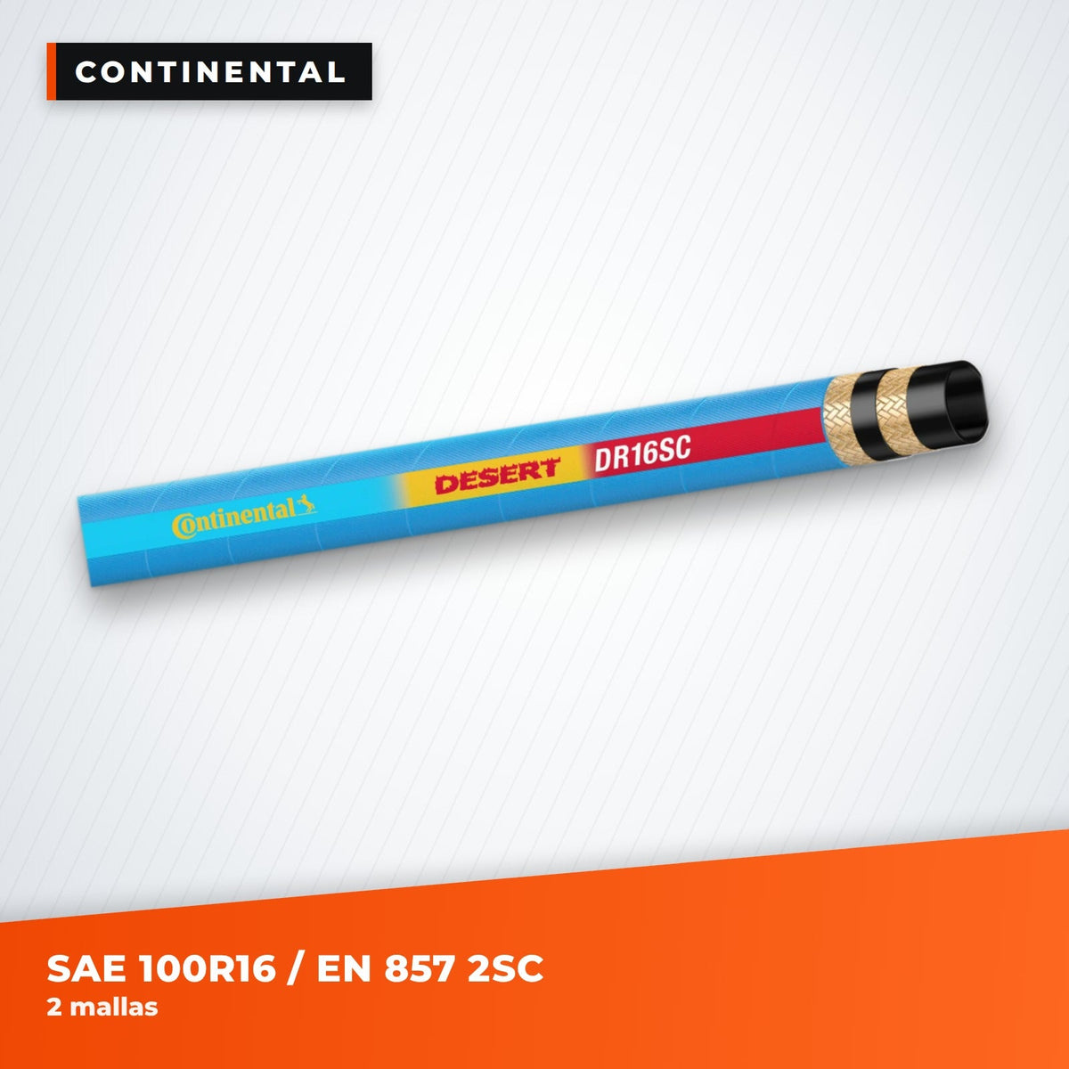 Manguera hidráulica Continental SAE 100R16 / EN 857 2SC