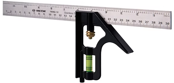 Escuadra Metalica Nivel Combinacion Profesional 12"
