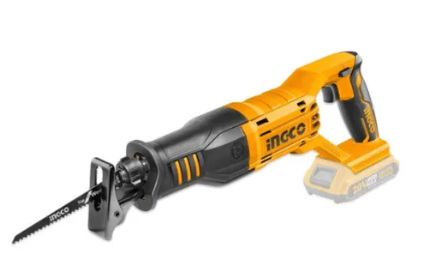 Sierra Recíproca Sable 20 V 0-2800 Corte 8 mm - Metal 115 mm - Madera 2 AH Ingco