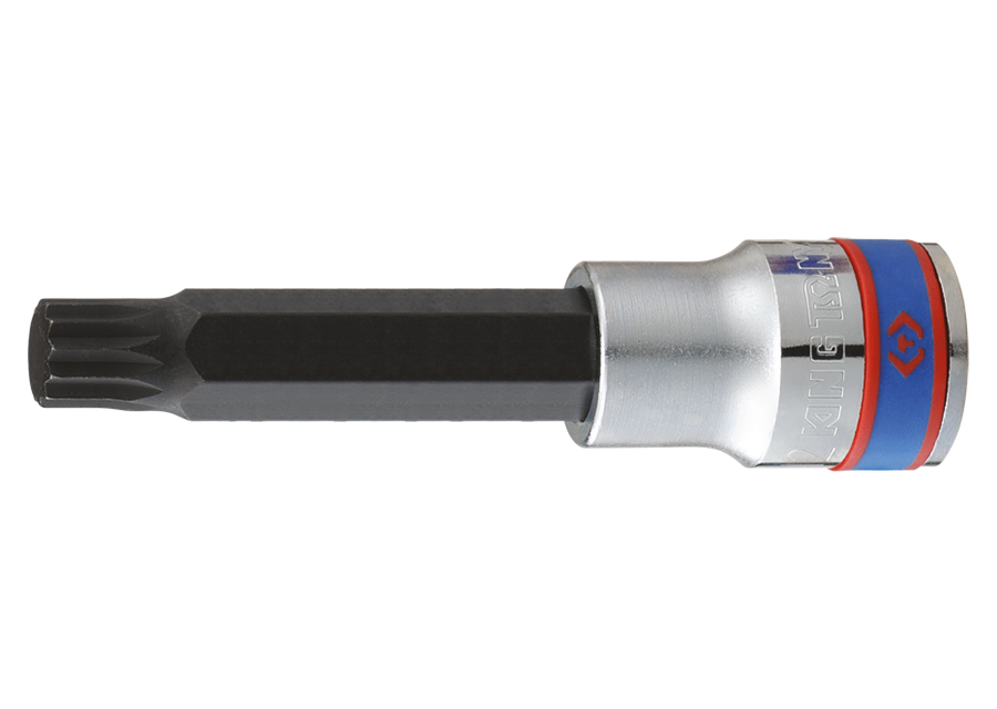 Socket Largo con Punta 12 Estría 1/2" x 10 mm (403610) King Tony