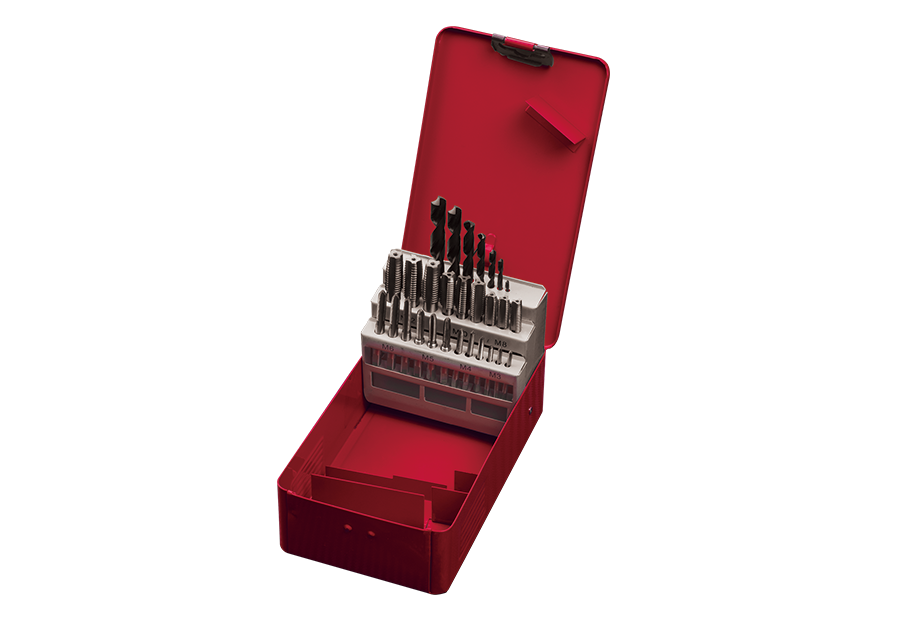 Juego de Machos y Brocas 28 Piezas King Tony