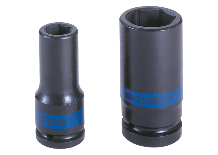 Socket de Impacto Largo 3/4" x 46 mm 6 Puntas King Tony