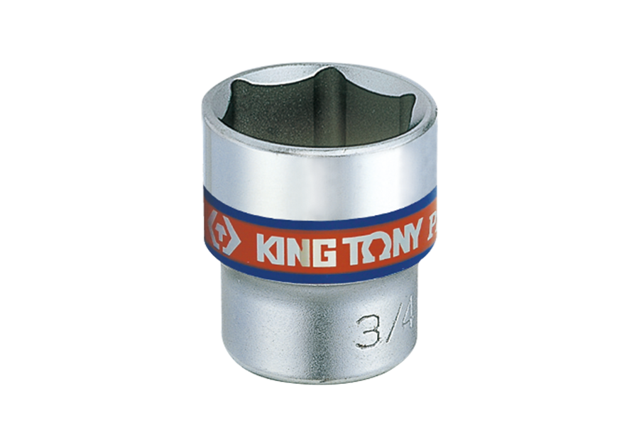 Socket Corto 3/8" x 3/4" 6 Puntas