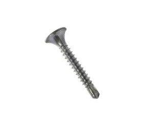 Tornillo para Gypsum Rosca Fina Zincado Punta Broca #6 x 1"