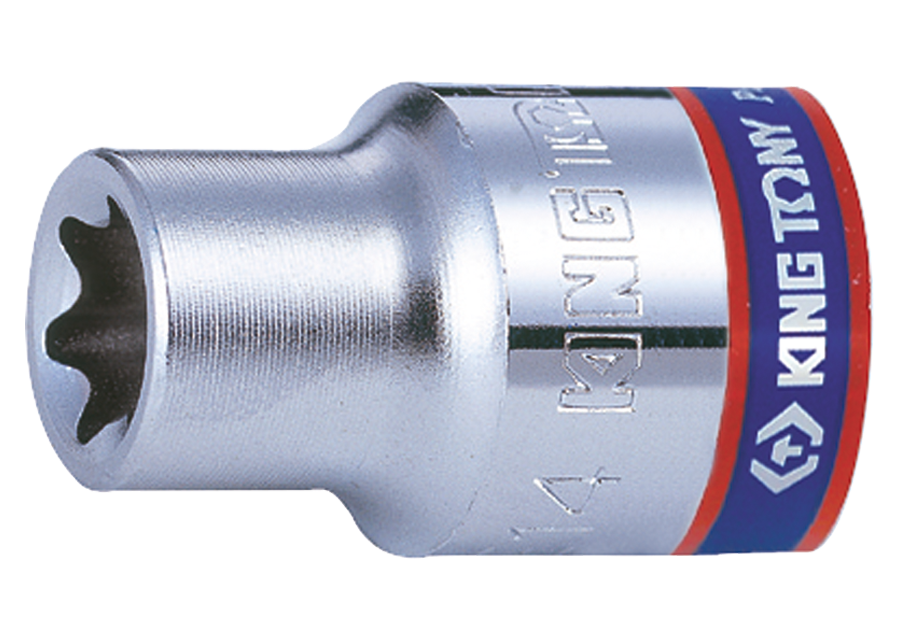 Socket Corto Torx H 1/4" E8 King Tony