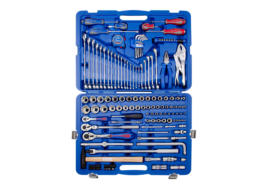 Juego de Herramientas Dr.1/4" + 3/8" + 1/2" 143 Piezas King Tony