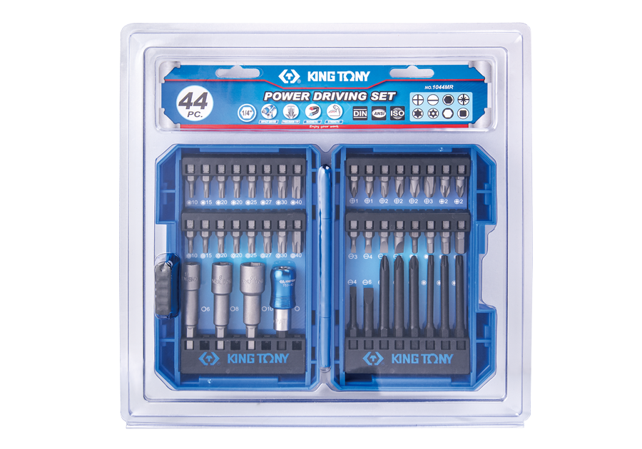 Juego de Puntas de Potencia 44 Piezas King Tony