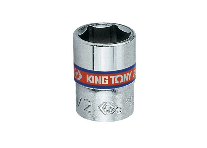 Socket Corto 1/4" x 1/4" 6 Puntas King Tony