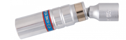 Socket para Bujías Universal 3/8" x 16 mm 12 Puntas con Clip Metal King Tony