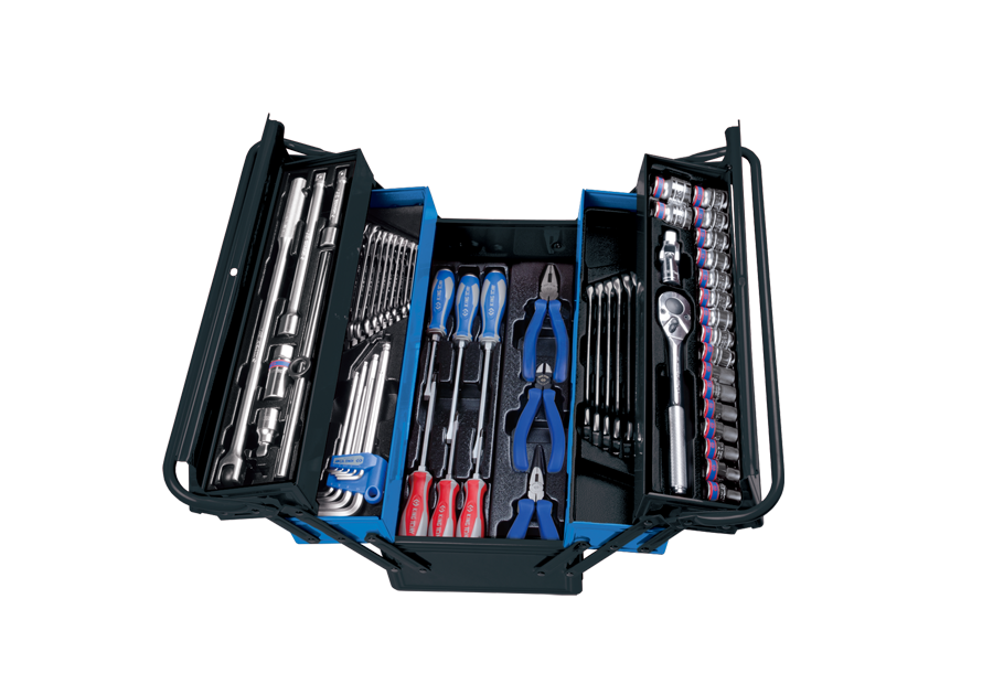 Juego de Herramientas 3 Secciones 62 Piezas King Tony