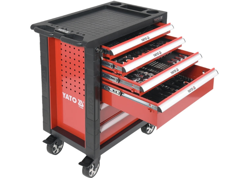 Caja de Herramientas 6 Gavetas 177 Piezas Yato