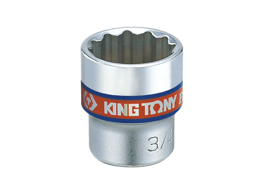 Socket Corto 3/8" x 1/4" 12 Puntas King Tony