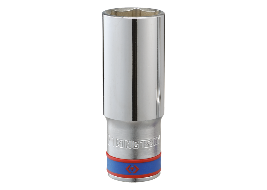 Socket Corto 1" x 2" 12 Puntas Palmera | King Tony